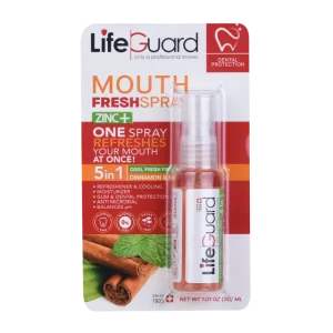 خوشبوکننده دهان با طعم دارچین و نعناع لایف گارد