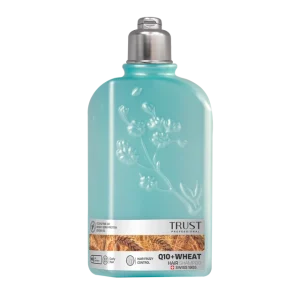 شامپو سر جوانه گندم و Q10 تراست