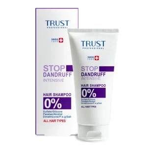 شامپو تخصصی ضد شوره مقاوم (شوره موهای چرب) تراست