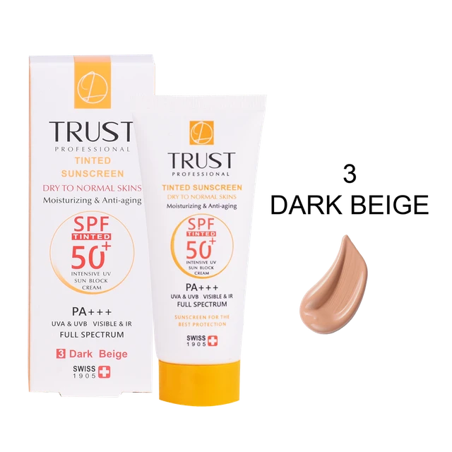 93533-1724068345 کرم ضد آفتاب رنگی و ضد پیری بژ تیره (پوست خشک تا نرمال) (2024)