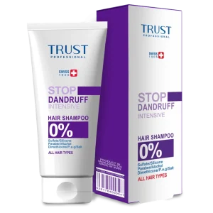 شامپو تخصصی ضد شوره مقاوم (شوره موهای چرب) تراست