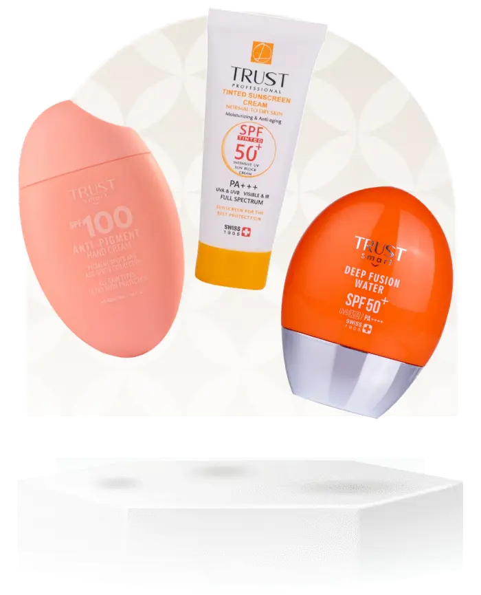 دسته انواع ضدآفتاب