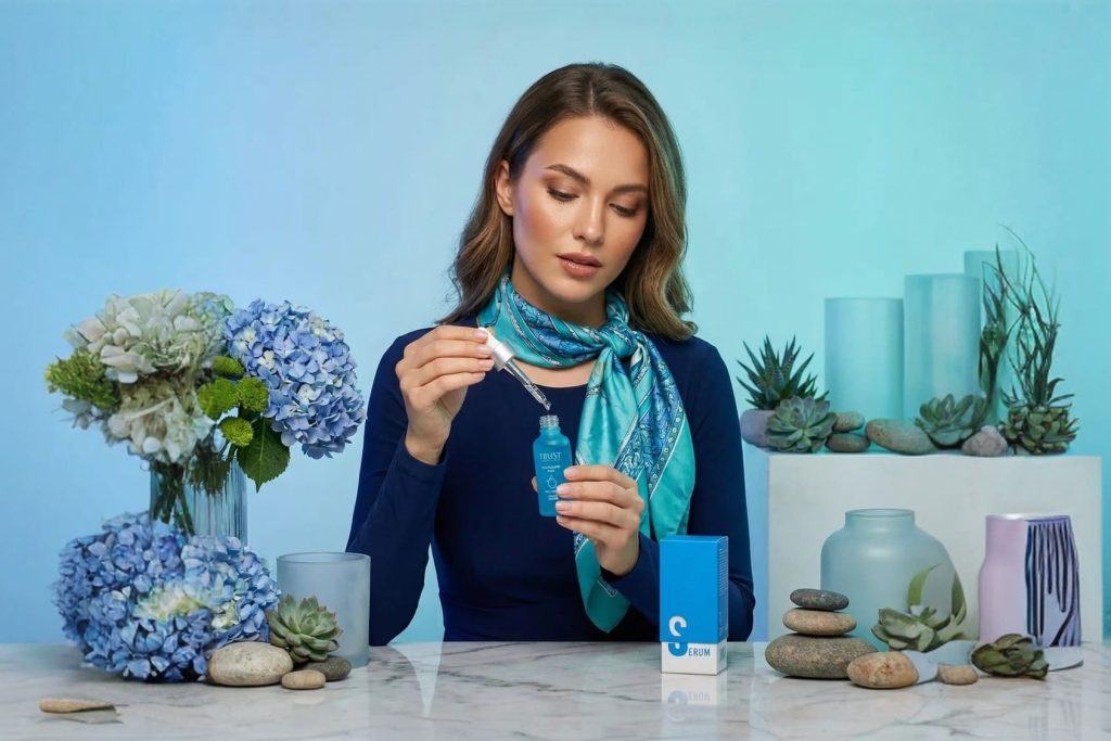 استفاده از سرم هیالورونیک اسید تراست