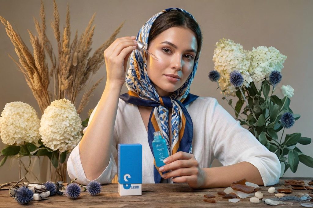 استفاده از سرم هیالورونیک اسید تراست