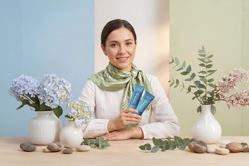 استفاده از کرم آبرسان تراست به عنوان جایگزینی برای گلیسیرین خالص