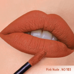 رژ لب مایع مخملی مات سرژه کد 103 (Pink Nude) - Image 2