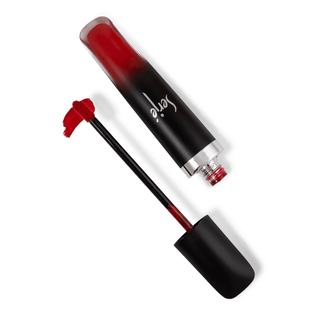 76718-1781003942 رژ لب مایع مخملی مات سرژه کد 101 (Classic Red)